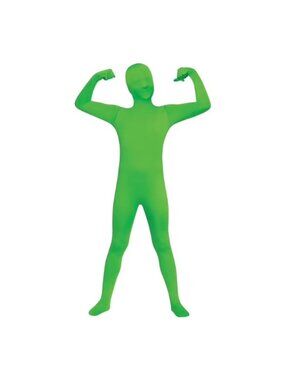 Fun World Boys' Green Skin Suit Costume